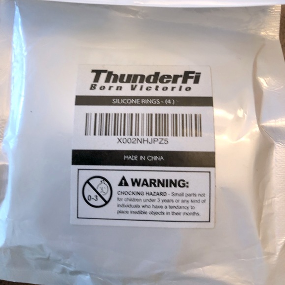 ThunderFit Silicone Rings Wedding Size 4 - Picture 2 of 2